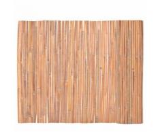 vidaXL Bambusmatte Sichtschutzmatte Sichtschutz 100 x 400 cm