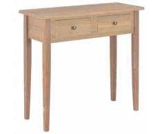 vidaXL Frisiertisch Konsolentisch Braun 79 x 30 x 74 cm Holz