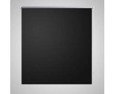 vidaXL Verdunkelungsrollo Verdunklungsrollo 80 x 175 cm schwarz