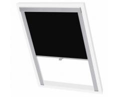 vidaXL Verdunkelungsrollo Schwarz M08/308