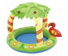 Bestway Planschbecken Friendly Jungle UPF 50+ Palmenschirm 52179