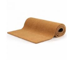 vidaXL Fußmatte Kokosfaser 17 mm 190 x 200 cm Naturfarben