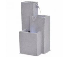 vidaXL Zimmerbrunnen mit LED-Licht Polyresin