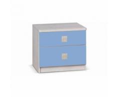 JustYou24 JUSTyou Tenus TN XVI Nachttisch Blau 44,5x50x35 cm