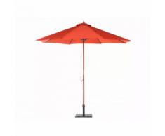 Beliani Sonnenschirm Ø270 cm rot TOSCANA II