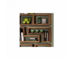 JustYou24 JUSTyou Manar Wandregal 5-er Set Sheesham