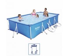 Bestway Stahl Pro Schwimmbad Set Stahlrahmen Rund 400x211x81 cm 56424