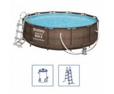 Bestway Steel Pro MAX Swimmingpool-Set Deluxe Series Rund 366×100 cm