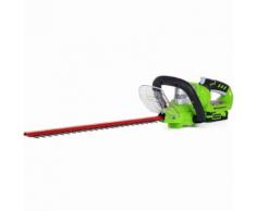 Greenworks Heckenschere Deluxe G24HT57 ohne 24 V Batterie 2200107