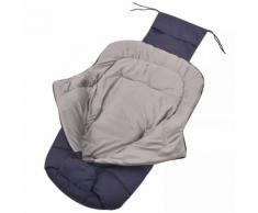 vidaXL Baby-Fußsack / Kinderwagen-Schlafsack 90 x 45 cm Marineblau