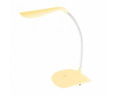 VDD LED Schreibtischlampe Tischlampe flexibel mit Touchdimmer (gelb)