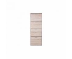 JustYou24 JUSTyou Zniacu II Schuhschrank Sonoma Eiche