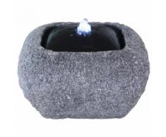 Velda Steinbrunnen mit LED-Licht Quadratisch 851288