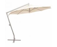 vidaXL Sonnenschirm Ampelschirm 350 cm Sand Aluminiummast
