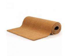 vidaXL Fußmatte Kokosfaser 24 mm 150 x 200 cm Naturfarben