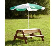 AXI Sand / Wasser Spieltisch Nick mit Sonnenschirm
