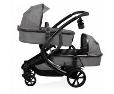 Baninni Zwillingskinderwagen Doppy Grau BNST030-GY
