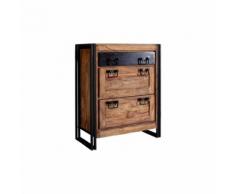 JustYou24 JUSTyou Manar Schuhschrank Sheesham Schwarz