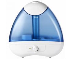 Qlima Ultraschall-Luftbefeuchter 25 W Weiß und Blau H 218