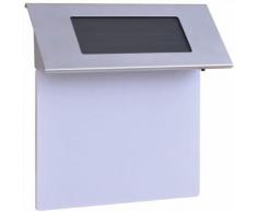 vidaXL Solar LED Hausnummernleuchte Edelstahl