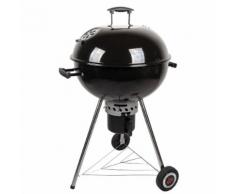 Grillchef Holzkohle-Kugelgrill 53,5 cm Schwarz 11100