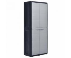 vidaXL Gartenschrank 65 x 38 x 171 cm Kunststoff