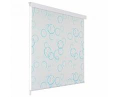vidaXL Duschrollo 140 x 240 cm Blasenmuster