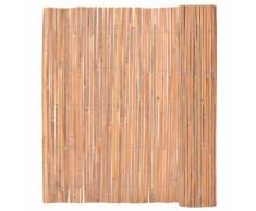 vidaXL Bambusmatte Sichtschutzmatte Sichtschutz 150 x 400 cm