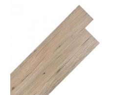 vidaXL PVC Laminat Dielen Selbstklebend 5,02 m² 2 mm Eichenbraun