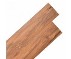 vidaXL PVC Laminat Dielen Selbstklebend 5,02 m² 2 mm Ulme Natur