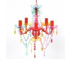 vidaXL Acryl Kronleuchter Multi-Farben