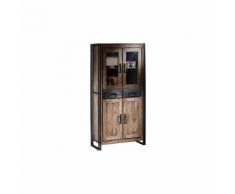 JustYou24 JUSTyou Manar Vitrine Sheesham Schwarz
