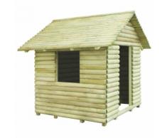 vidaXL Spielhaus Kiefernholz Imprägniert 167 x 150 x 151 cm