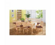 JustYou24 JUSTyou Lynch I Essgruppe Massivholz Buche Braun