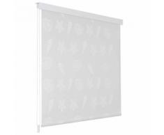 vidaXL Duschrollo 120 x 240 cm Seesternmuster