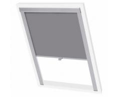 vidaXL Verdunkelungsrollo Grau M08/308