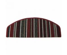 Tapijtkeuze Stufenmatten Niamey - 65x24x4 cm - Rot