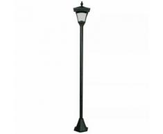 Luxform Solar LED-Gartenleuchte Wegeleuchte Casablanca Schwarz 31159