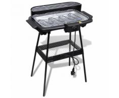vidaXL Grill BBQ Standgrill Barbecue Tischgrill Elektrogrill Gartengrill