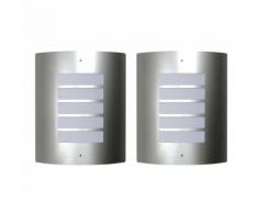 vidaXL Wandleuchte Gartenlampe wasserdicht