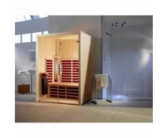 Infraworld Infrarotkabine TrioSol Glas 145 - Fichte