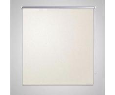 vidaXL Verdunkelungsrollo 160 x 230 cm creme