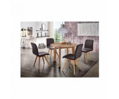 JustYou24 JUSTyou Olafio Essgruppe Massivholz Wildeiche Braun