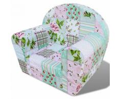 vidaXL Kindersessel Blumenmuster