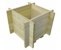 vidaXL Pflanzkübel Hochbeet Blumenkasten Kiefernholz Imprägniert 40 cm