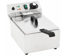 vidaXL Elektro-Fritteuse Edelstahl 10 L 3000 W
