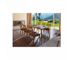 JustYou24 JUSTyou Filippino II Essgruppe Massivholz Wildeiche Braun