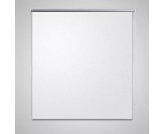 vidaXL Verdunkelungsrollo Verdunklungsrollo 100 x 175 cm weiß