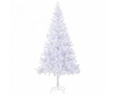 vidaXL Künstlicher Weihnachtsbaum Stahl-Ständer 210 cm 910 Zweige