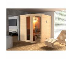 Weka Sparset Massivholzsauna TURKU 1